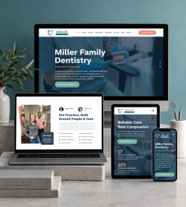 Miller Family Dentistry responsive website